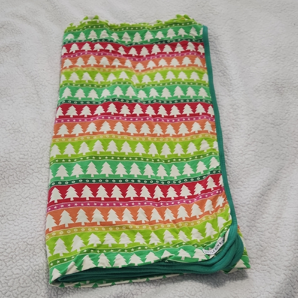 Little Bum Bums bamboo Christmas blanket